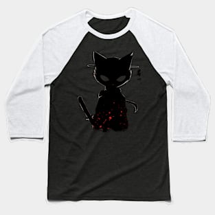 Cat Ninja Journeys Stealthy Prowess Baseball T-Shirt